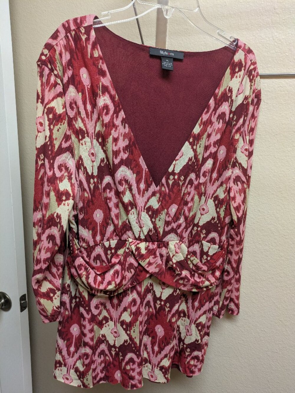Perfect blouse in Red tones